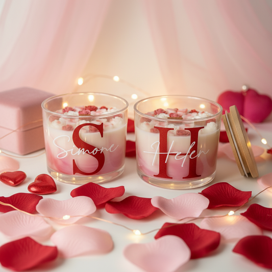 Love Rose Candles - Valentine's Day Theme (Corrected)