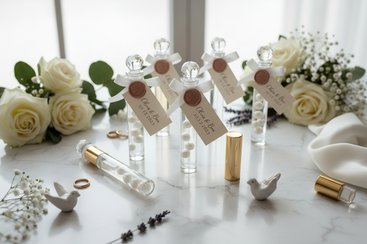 Perfume Oil Wedding Favours - Normal Pearls