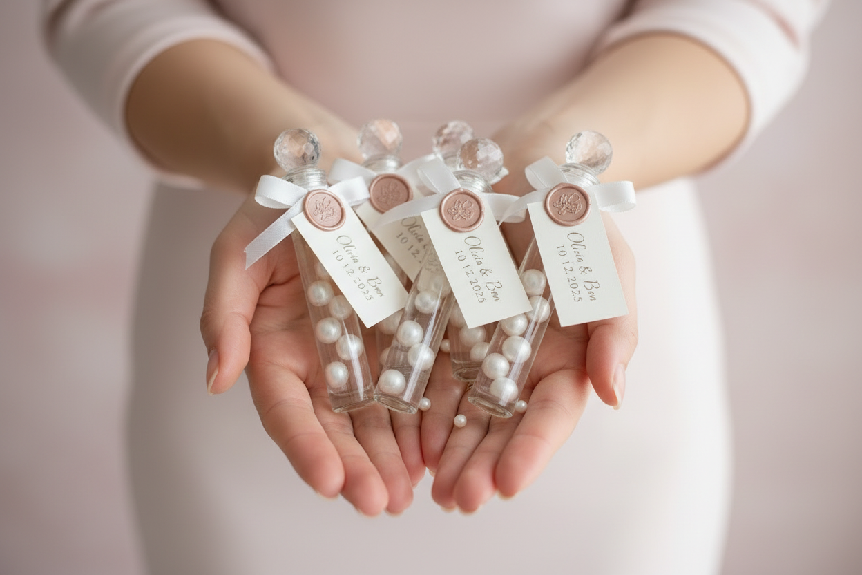 Perfume Oil Wedding Favours - Tiny Pearls